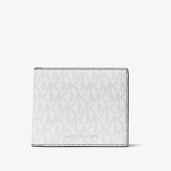 Michael Kors Logo Billfold Wallet, NWT - Picture 1 of 6